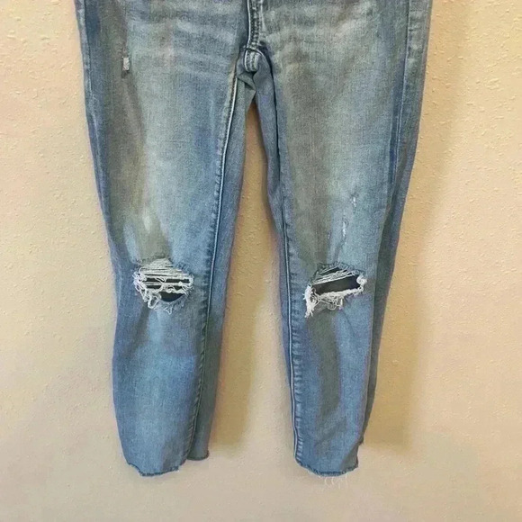 AMERICAN EAGLE Women’s Distressed Cropped Jeggings - Picture 3 of 9